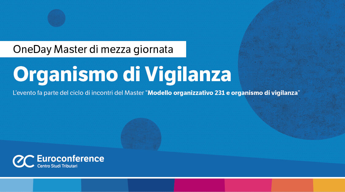 Immagine Organismo di Vigilanza | Euroconference